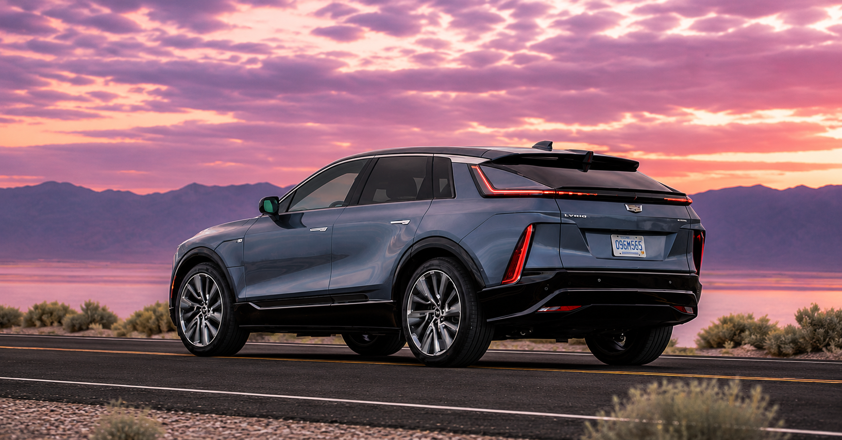 Cadillac Lyriq driving mode selector showing Tour, Sport, and Snow/Ice options
